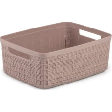 Curver Groziņ&scaron; Jute S 5L 27x20x11cm rozā