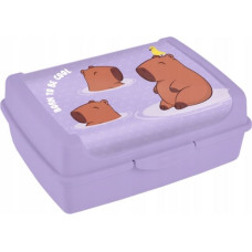 Keeeper Pārtikas uzglabā&scaron;anas trauks deco-click-box midi 1L Carla &ldquo;Capybara&rdquo; 17x13x7cm maigi violets
