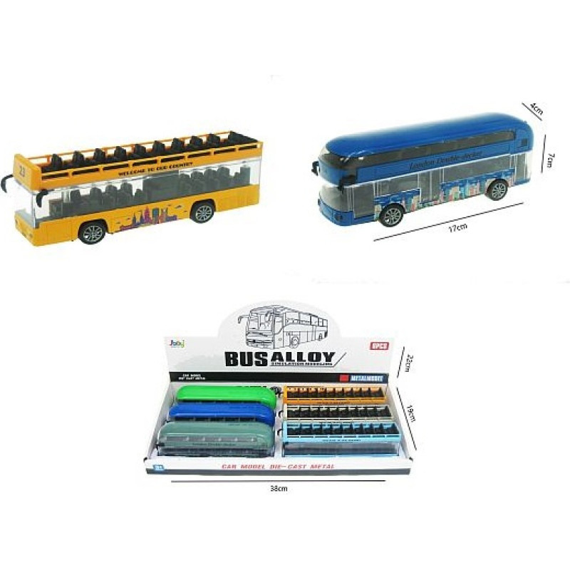 Other 35254  AUTOBUS 17 CM FREE WHEEL 2 RODZAJE