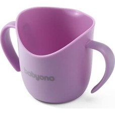 Babyono Ergonomic training cup purple FLOW 1463/05