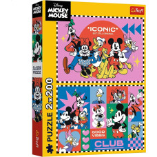 TREFL puzzle Time with Friends – Disney, 2×200 pieces