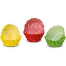 Guardini Kēksiņu papīra formiņas 100 gab. krāsainas Easy Bake Ø 7 x 3 cm