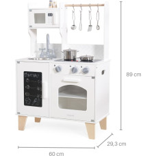 VIGA PolarB Little Chef's Kitchen with Light and sound, Classic white, 44081