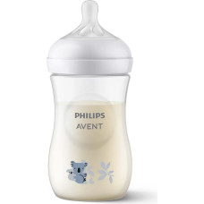 Philips Avent Natural Response Bottle Koala 260 ml, lslow flow teat, 1m+ SCY903/67