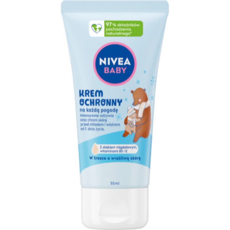 Minikid NIVEA BABY 80588 Krem ochronny na każdą pogodę 50 ml