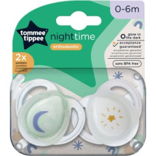 TOMMEE TIPPEE knupis NAKTS, 0-6 mēn., 2 gab., 43338095