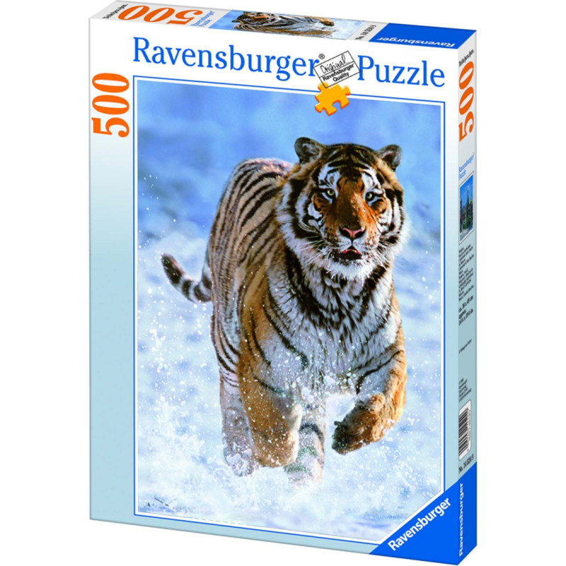 Ravensburger Puzzle iger in Winter 500pc 14475