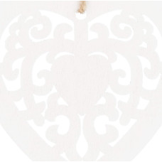 Springos CA0766 WOODEN ORNAMENT 6 PCS.