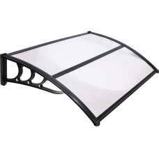 Springos Roof, canopy for entrance Springos HA7475 120x80 cm black