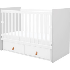 <div>  <p>Chipboard baby cot with drawers in Hollee Grey color</p></div>