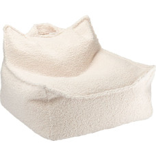 Wigiwama Cream White Bean bag chair