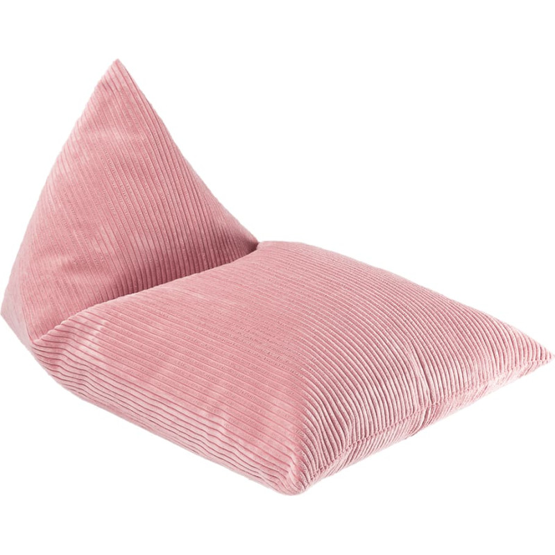 Wigiwama Pink Mousse Big Lounger Bean bag chair