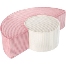 Wigiwama Pink Mousse Pouf set