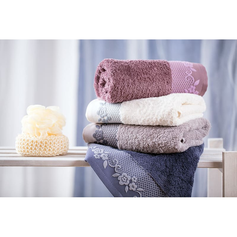 TOWEL BJORK 50X90 TERRY VIOLET/LAVENDER/ 500 G.