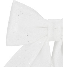 Springos Christmas bow for the tree Springos CA 1302 30 cm white