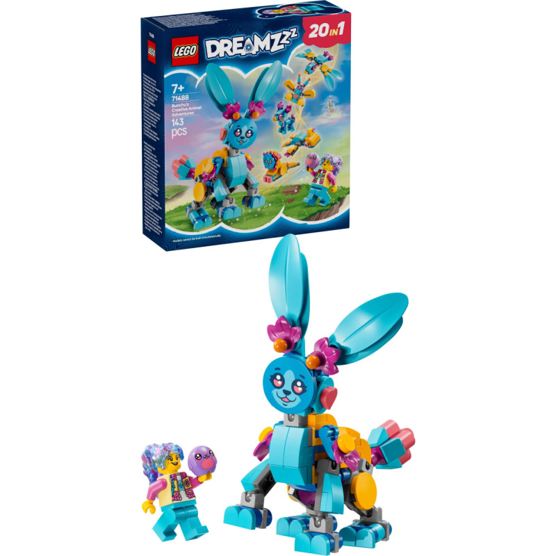 Lego Dreamzzz Kreatywne Zwierzęce Przygody Bunchu 71488