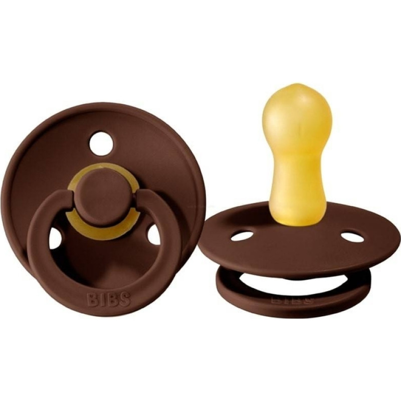 Bibs 100215 SMOOTHING PACIFIER MOCHA 0+ (S)