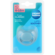 Canpol BABIES latex cherry soother NUDE, 6-18m,  23/224_blu