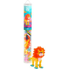 Plus Plus construction toy, Colourful Lion, 100 pcs.