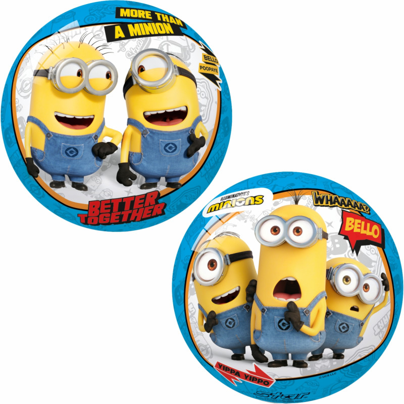 PIŁKA GUMOWA LICENCYJNA MINIONKI