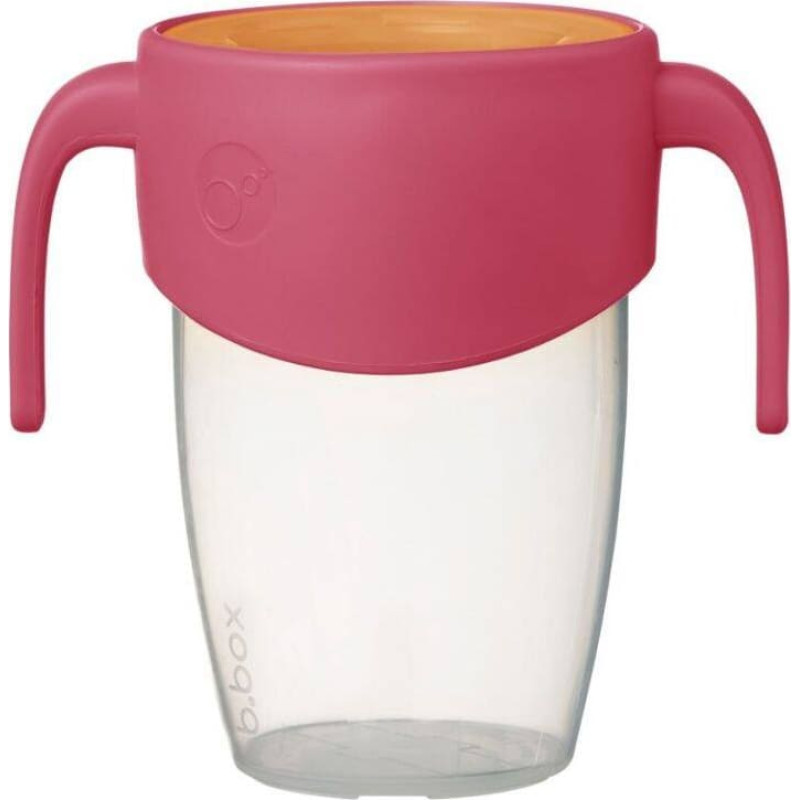 B.box BB200134 Kubek 360 do nauki picia - kubek treningowy niekapek Strawberry shake