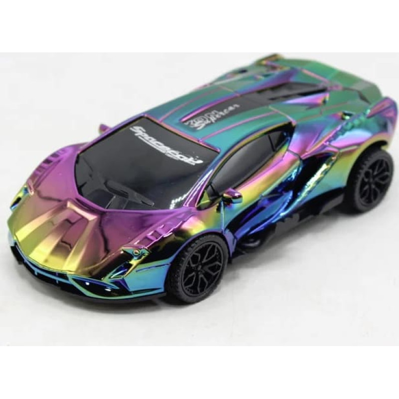 Mudelauto Drift Car metallik