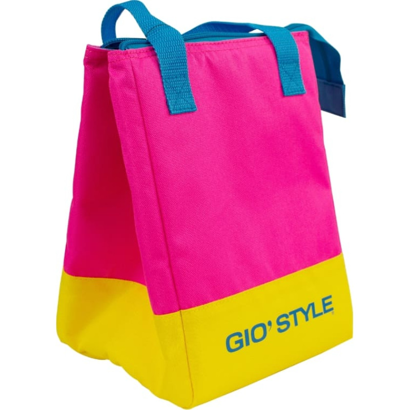 Gio`style Termiskā soma Beach Fluo Lunche Bag asorti, zaļa/rozā//dzeltena/gai&scaron;i zila