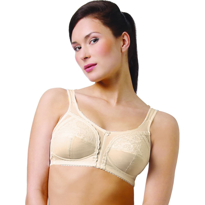 Tonus Elast 0407-02 Sofija Elastic medical-rehabilitation bra Beige N2 (C80)