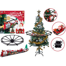 KOLEJKA ŚWIATECZNA NA CHOINKĘ 31 ELEM.