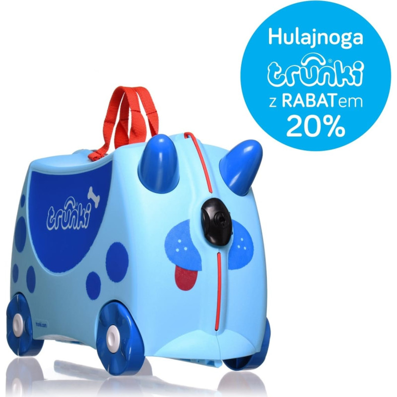 Trunki TRU-0063 Ride-On Suitcase Dog