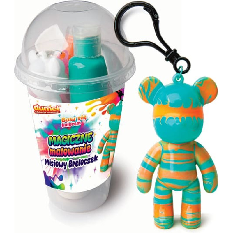 Dumel DD 30620 Magiczne malowanie - misiowy breloczek
