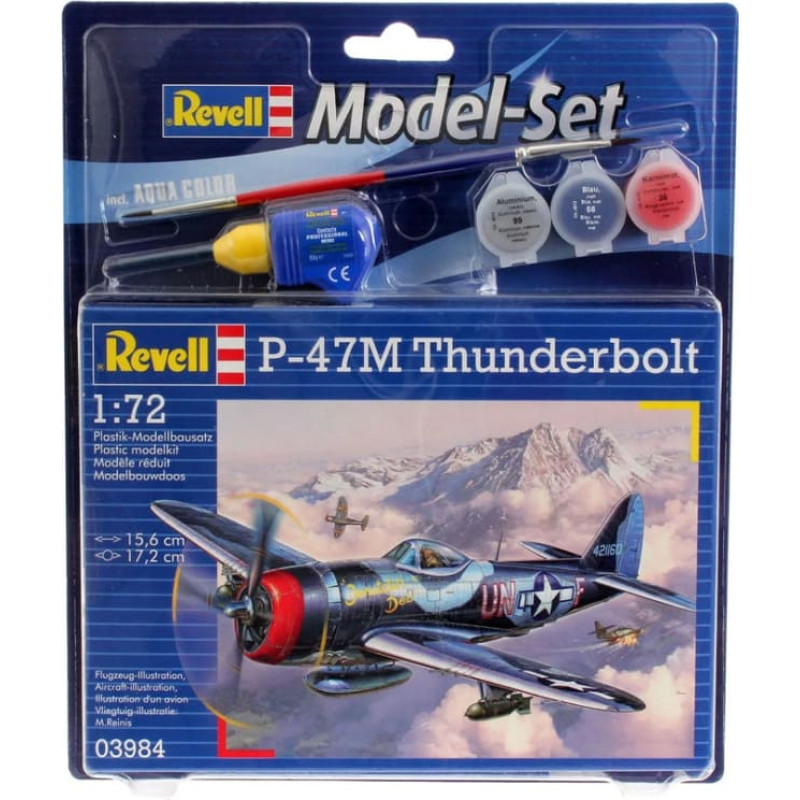 Revell H Model Set P-47M Thunderbolt