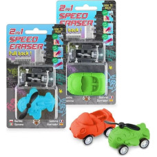 Trendhaus Speed Action - Pullback Eraser (1 pc., 6 designs)