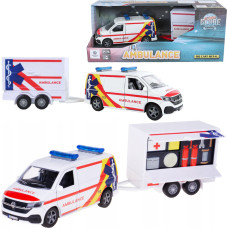 AUTO VW TRANSPORTER AMBULANS PRZYCZEPA