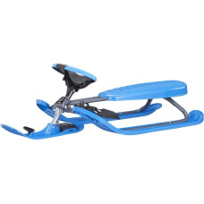 STIGA steering sled Curve, graphite grey/blue