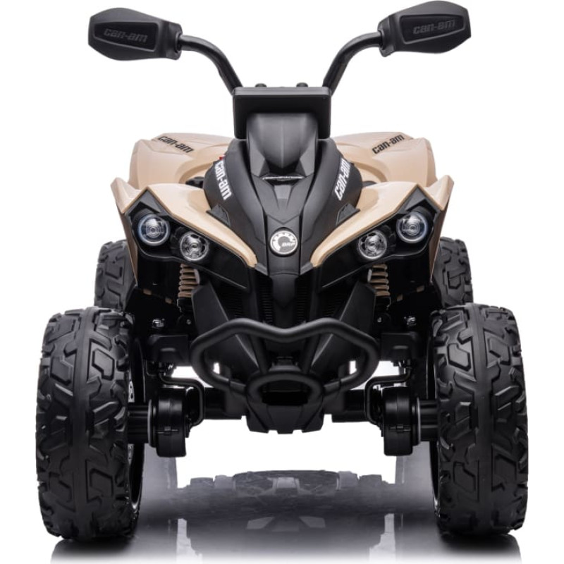 Rechargeable car Licensed Can AM Renegade ATV Khaki