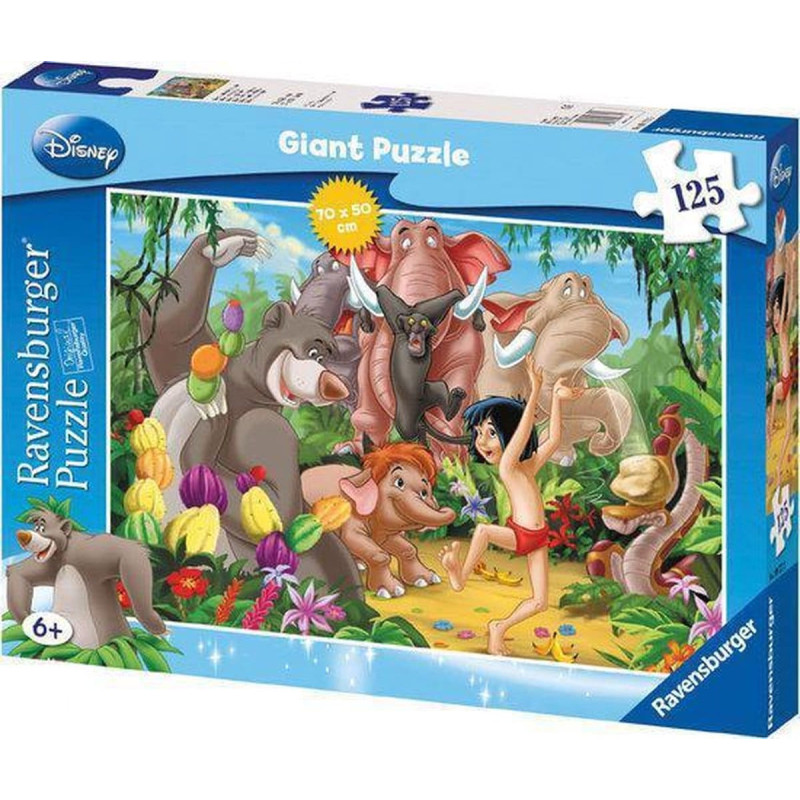 Ravensburger Puzzle, 125 pcs, The Jungle Book