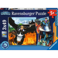 Ravensburger Puzzle 3x49 pcs Disney Dragons