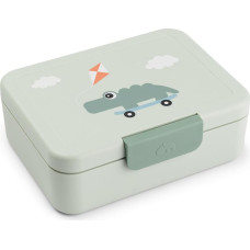 Done By Deer lunch box with divider Playground Green