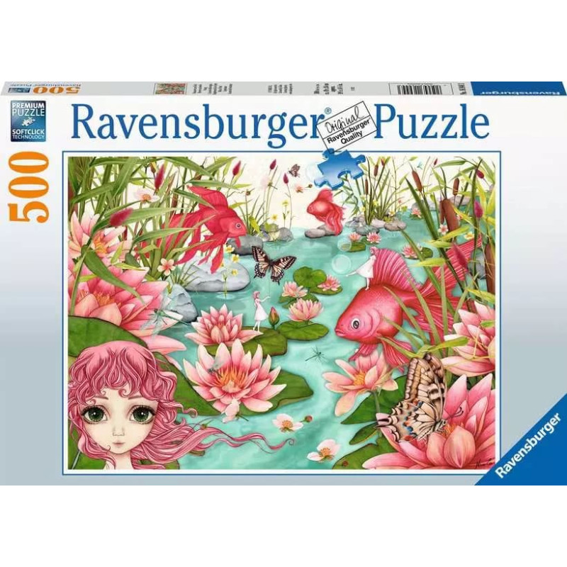 Ravensburger Puzzle 500 Minu&rsquo;s Pond Daydreams