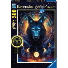 Ravensburger Puzzle 500 St Lunar Wolf
