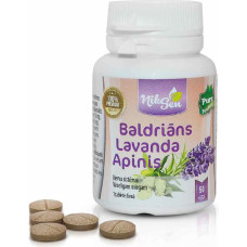 Niksen Valerian, Lavender, Hops tablets N50 (For the nervous system / For healthy sleep)