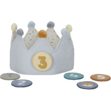 Little Dutch Birthday Crown with Numbers Blue