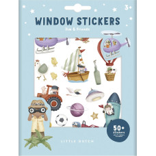 Little Dutch Window Stickers Jim & Friends
