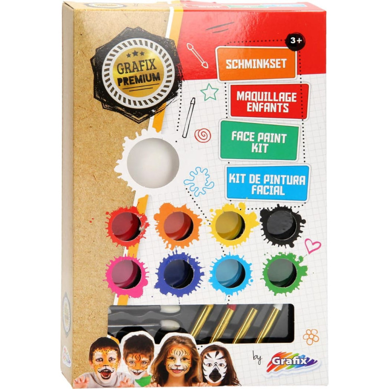 Grafix näovärvid 9 värvi