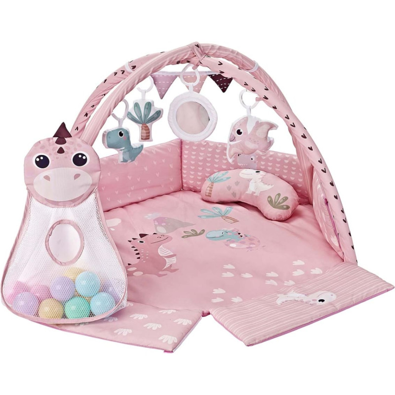 Tinymini CC9881 educational play mat Dino Pink