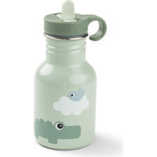 Done By Deer Metal bottle Playground 350 ml Green