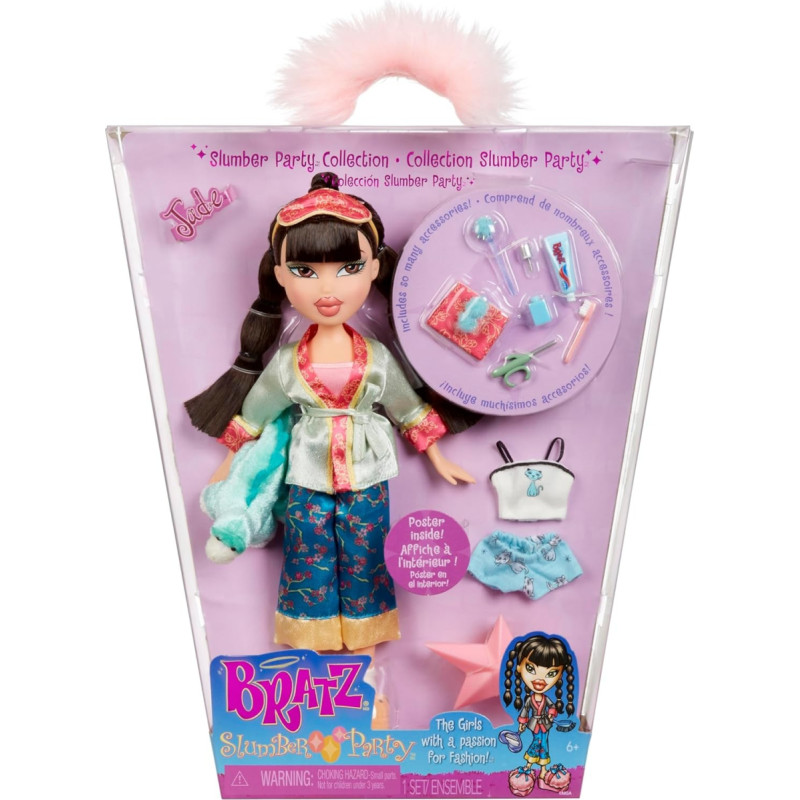 Bratz Slumber Party Doll Jade 592068EUC