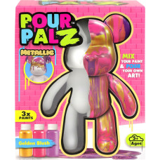 Pour Palz DIY Paint Bear-Golden Blush