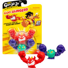 Goo Jit Zu HEROES OF GOO JIT ZU Meteor Madness Goo Slingers 2 Pack